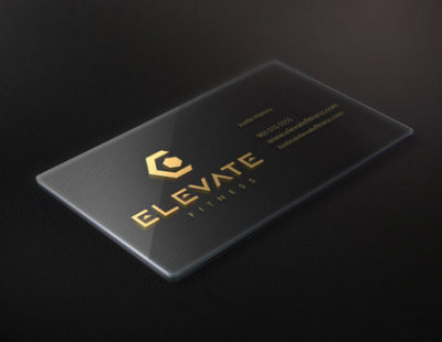 Acrylic Business Cards - 1mm Thickness