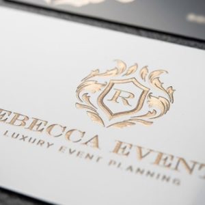 Luxury Black Metal Business Cards