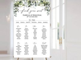 Table Plan / Seating Plan